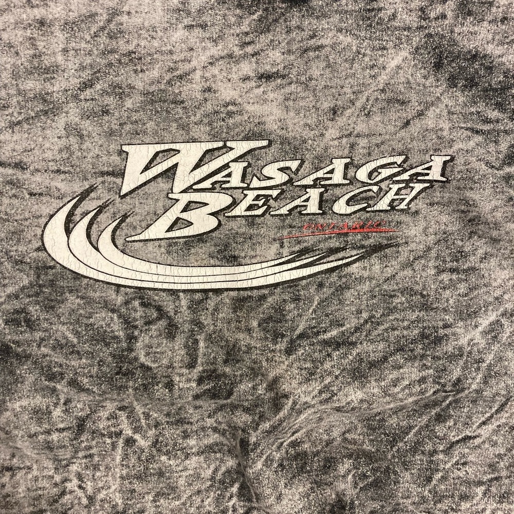 Graphic Crewneck Sweatshirt - Gray - Picture 2 of 3